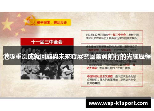 港隊重劍成就回顧與未來發展藍圖奮勇前行的光輝歷程